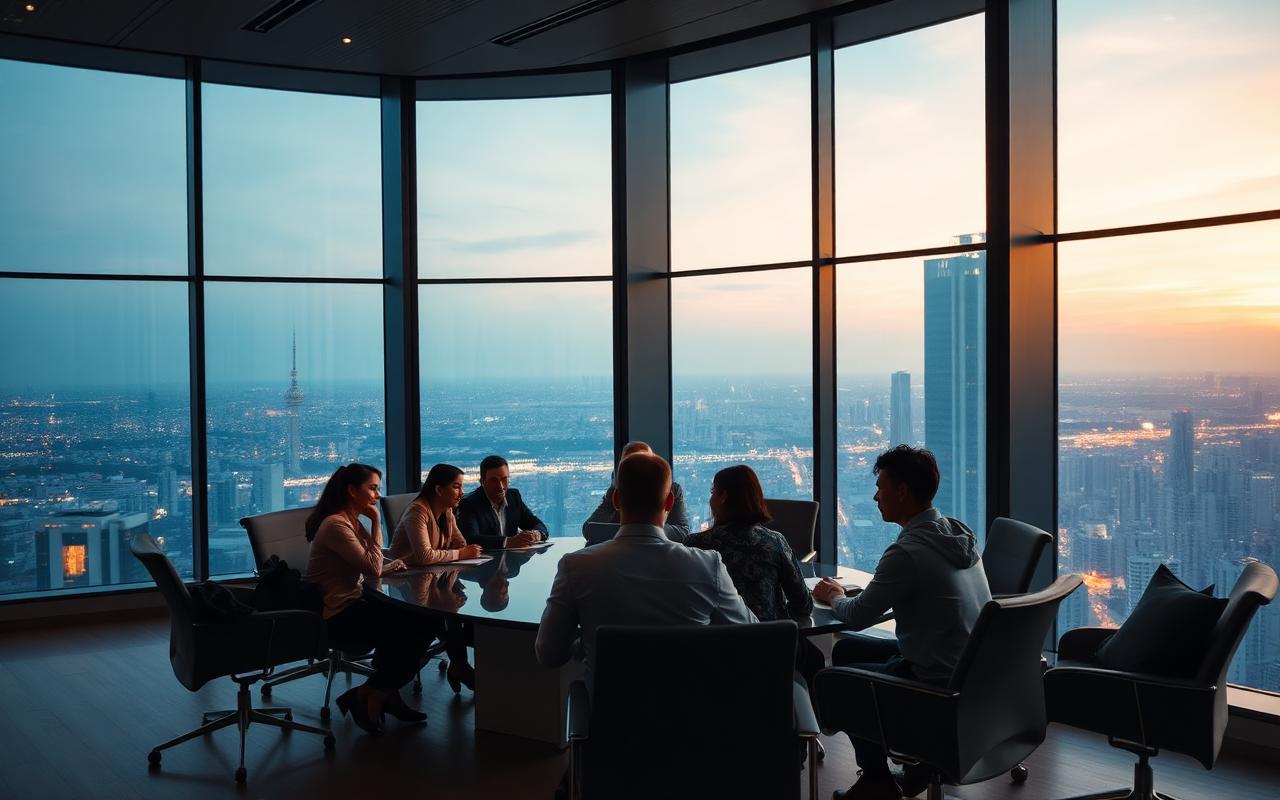 Boardroom session